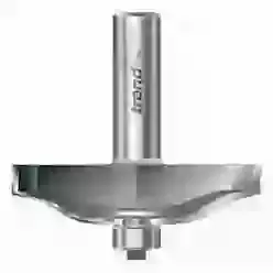 Bearing guided ogee panel cutter